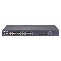 S2900-24T4X  Ethernet switch with 24 GE ports and 4 10GE ports (1 Console port, 24 GE TX ports, 4 10G SFP+ ports, an AC220V power supply,  f