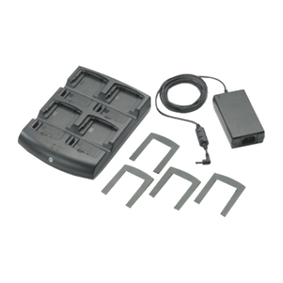 Изображение Зарядное устройство для аккумуляторов для MC7X, MC30XX, 4 слота, с блоком питания, SAC7X00-401CES от магазина СканСтор Изображение Зарядное устройство для аккумуляторов для MC7X, MC30XX, 4 слота, с блоком питания, SAC7X00-401CES от магазина СканСтор