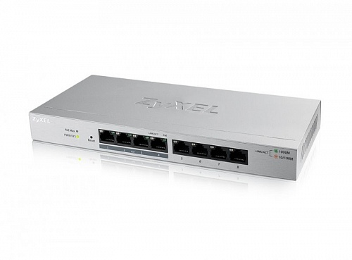 Коммутатор ZyXEL, GS1200-8HP-EU0101F Коммутатор ZyXEL, GS1200-8HP-EU0101F