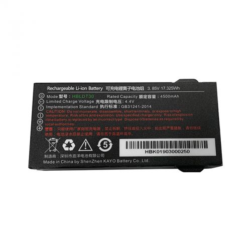 Изображение Аккумуляторная батарея HBLDT30 3.85V 4500mAh для DT30, ACCDT30-HBLDT30S от магазина СканСтор Изображение Аккумуляторная батарея HBLDT30 3.85V 4500mAh для DT30, ACCDT30-HBLDT30S от магазина СканСтор
