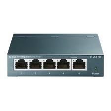 TP-Link TL-SG105. 5-портовый настольный гигабитный коммутатор, 5 портов RJ45 10_100_1000 Мбит_с, металлический корпус, TL-SG105 TP-Link TL-SG105. 5-портовый настольный гигабитный коммутатор, 5 портов RJ45 10_100_1000 Мбит_с, металлический корпус, TL-SG105