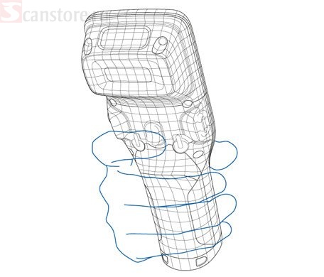 Изображение Терминал сбора данных (ТСД) Casio DT-X400-20, DT-X400-20-RU от магазина СканСтор фото 3 Изображение Терминал сбора данных (ТСД) Casio DT-X400-20, DT-X400-20-RU от магазина СканСтор фото 3