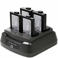   4-Slot Battery Charger, including PSU, 2136-01-4WMS-CHG   