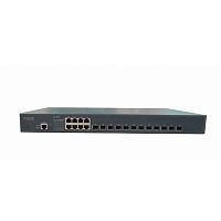 S5612  Ethernet routing optical switch with 12 10GE ports and 8 GE ports (1 Console port, 12 10G/GE SFP+ ports, 8 GE TX ports  an AC220V pow