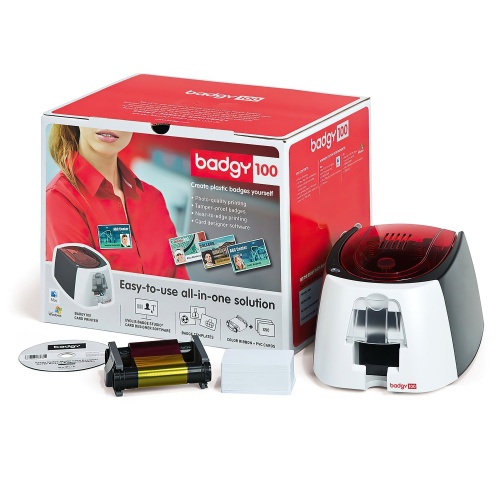    Evolis Badgy 100, B12U0000RS     2