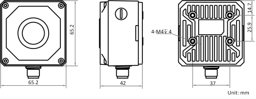 ����������� ����������� ����� Hikrobot ID3000, MV-ID3016PM-15M-WBN �� �������� �������� ���� 3