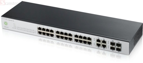 Коммутатор Zyxel Nebula NSW100-28, NSW100-28-EU0101F Коммутатор Zyxel Nebula NSW100-28, NSW100-28-EU0101F