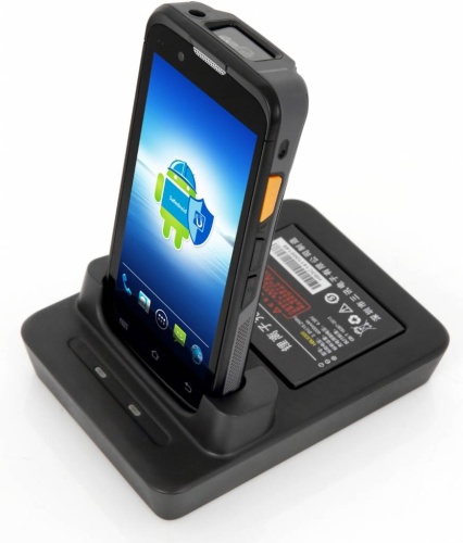 Изображение Кредл HBC6300 (для зарядки без защитного чехла) для UROVO i6300 с доп. слотом для заряда запасного аккумулятора, MC6300-ACCCRD12 от магазина СканСтор фото 2 Изображение Кредл HBC6300 (для зарядки без защитного чехла) для UROVO i6300 с доп. слотом для заряда запасного аккумулятора, MC6300-ACCCRD12 от магазина СканСтор фото 2