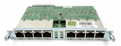 EHWIC-D-8ESG=  Eight port 10_100_1000 Ethernet switch interface card