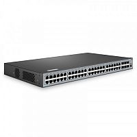 S2900-48T6X  Ethernet switch with 48 GE ports and 6 10GE ports(1 Console port, 48 GE TX ports, 6 10GE SFP+ ports, an AC220V power supply, th