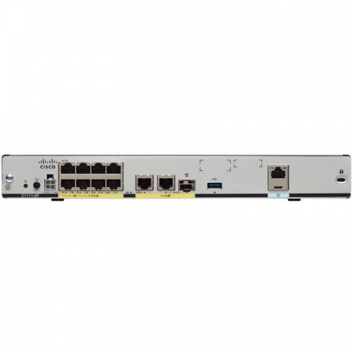 C1111X-8P  ISR 1100 8 Ports Dual GE WAN Ethernet Router w 8G Memory