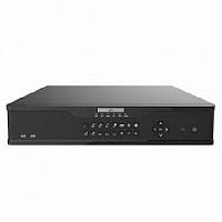 Uniview NVR308-64X Видеорегистратор IP 64-х канальный, видеовыходы HDMI/ VGA, аудиовыход 1 канал RCA, 8 SATA HDD каждый до 10TB, RAID support, разрешение записи  и просмотра до 12MP, Alarm 16 In/ 4 Out, NVR308-64X-RU
