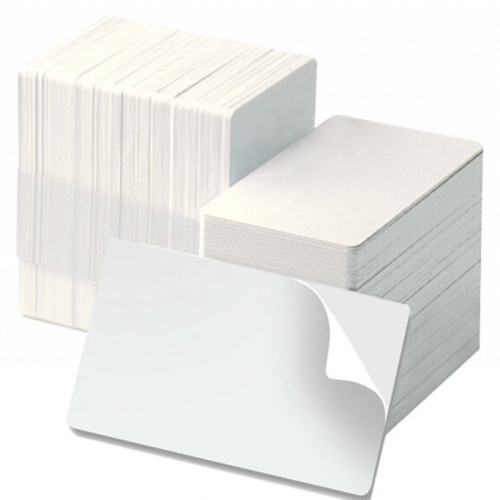 Пластиковые карты ZEBRA, 10 mil, на клеевой основе, 500 шт., 104523-010 Пластиковые карты ZEBRA, 10 mil, на клеевой основе, 500 шт., 104523-010