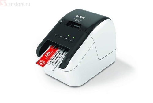 Изображение Мобильный принтер Brother QL-800, QL800R1 от магазина СканСтор Изображение Мобильный принтер Brother QL-800, QL800R1 от магазина СканСтор