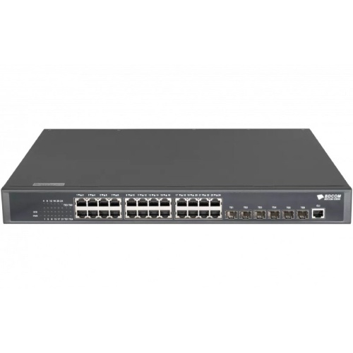 S3900-24T6X ���������� 24 GE TX ports, 6 10GE/GE SFP+ ports  2 power slots with 1 hot-swap AC220V power supply  the cooling fan, 1U, standard 19-inch