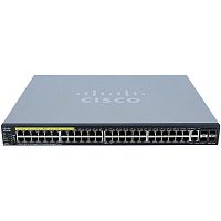 SG550X-48P-K9-EU  Cisco SG550X-48P 48-port Gigabit PoE Stackable Switch