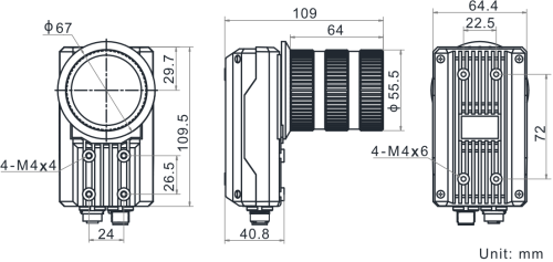 ����������� ����������� ����� Hikrobot ID5060, MV-ID5060M-00C-NNN �� �������� �������� ���� 2