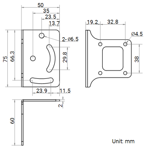 ����������� ����������� ����� Hikrobot ID5000X, MV-ID5050XM-16L-RBN �� �������� �������� ���� 4