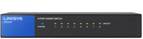 Коммутатор Linksys, LGS108-eu Коммутатор Linksys, LGS108-eu