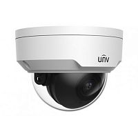 Uniview IPC328LR3-DVSPF28-F Видеокамера IP Купольная антивандальная: фикс. объектив 2.8мм, 8MP, Smart IR 30m, WDR 120dB, Ultra 265_H.265_H.264_MJPEG,