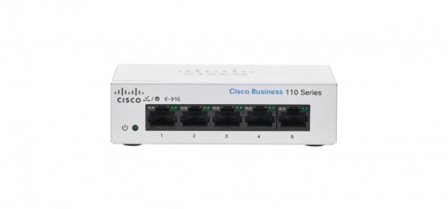CBS110-5T-D-EU  CBS110 Unmanaged 5-port GE, Desktop, Ext PS