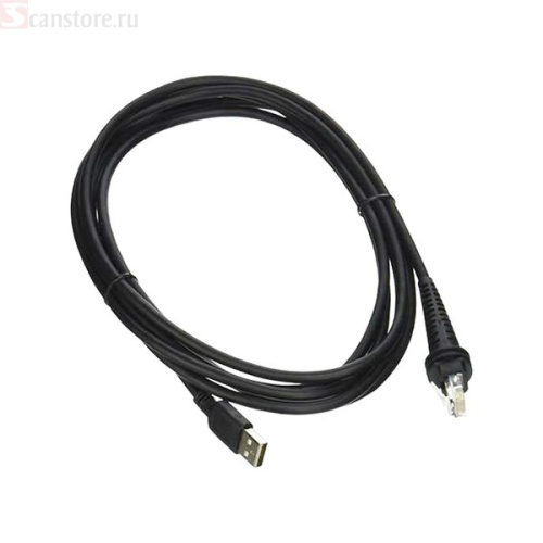 Изображение Кабель USB, black, Type A, 3m (9.8), straight, 5V host power, CBL-500-300-S00-04 от магазина СканСтор Изображение Кабель USB, black, Type A, 3m (9.8), straight, 5V host power, CBL-500-300-S00-04 от магазина СканСтор