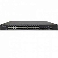 S2900-24S8C4X  Ethernet optical switch with 24 GE ports and 4 10GE ports (1 console port, 16 GE SFP ports, 8 GE TX/SFP combo ports, 4 GE/10G