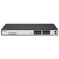 S1518-16P Коммутатор Unmanaged Multi functional PoE Switch (16 1000M PoE ports, 2 GE SFP ports  built-in AC220V power supply  240W PoE power, rack-mounted installation), S1518-16P