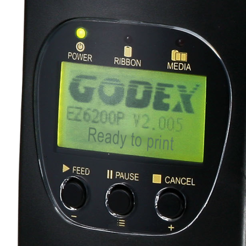 ����������� ���������������� ������� Godex EZ6200 Plus, 011-62P002-180 �� �������� �������� ���� 2