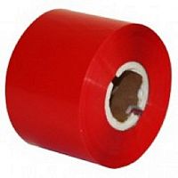 Термотрансферная лента 55 мм х 74 м, 2", OUT, Printmark W100, Wax, красная (red), PM055074WORED