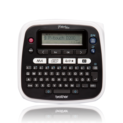 Изображение Принтер наклеек Brother настольный PT-D200VP, PTD200VPR1 от магазина СканСтор фото 2 Изображение Принтер наклеек Brother настольный PT-D200VP, PTD200VPR1 от магазина СканСтор фото 2