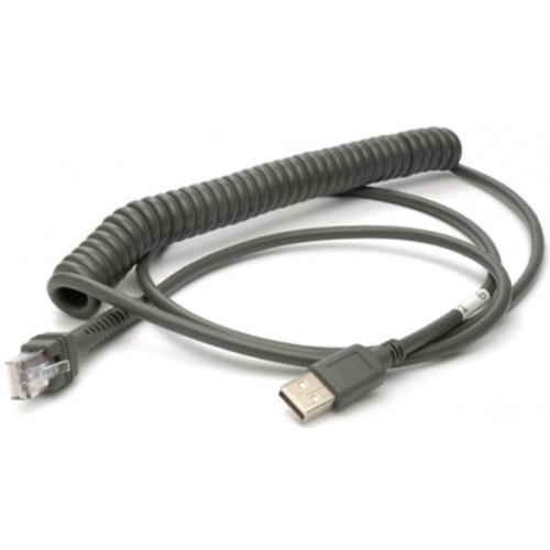 Изображение Кабель Cable, USB, Type A,TPUW, Coiled, 2.4m, Black, 90A052285 от магазина СканСтор Изображение Кабель Cable, USB, Type A,TPUW, Coiled, 2.4m, Black, 90A052285 от магазина СканСтор