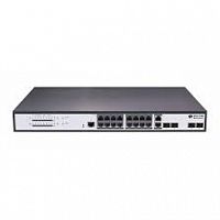  S2520-P  Ethernet POE switch with 20 GE ports (1 console port, 16 GE POE TX ports, 2 100/1000M SFP ports ,2 GE TX/SFP Combo ports; standard   