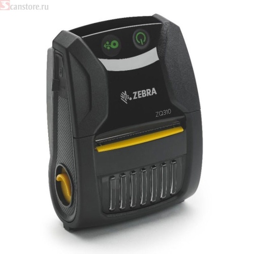 Изображение Мобильный термопринтер Zebra ZQ310, ZQ31-A0W01RE-00 от магазина СканСтор Изображение Мобильный термопринтер Zebra ZQ310, ZQ31-A0W01RE-00 от магазина СканСтор