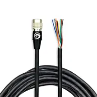   Hikrobot 12-pin M12 Power&I/O, M12 A Code 8pin male, MV-ACC-02-2201-3M   