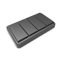    4-Slot battery charger for N7 series with EU power plug, CDN7-4B   