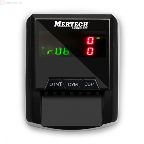 Автоматический детектор банкнот Mertech D-20A FLASH PRO LED с АКБ. 5053 фото 4