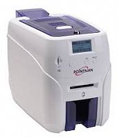 Изображение Карточный принтер Pointman, односторонний, N15, подающий лоток на 100 карт, принимающий на 50 карт USB & Ethernet, N15-0001-00-S от магазина СканСтор